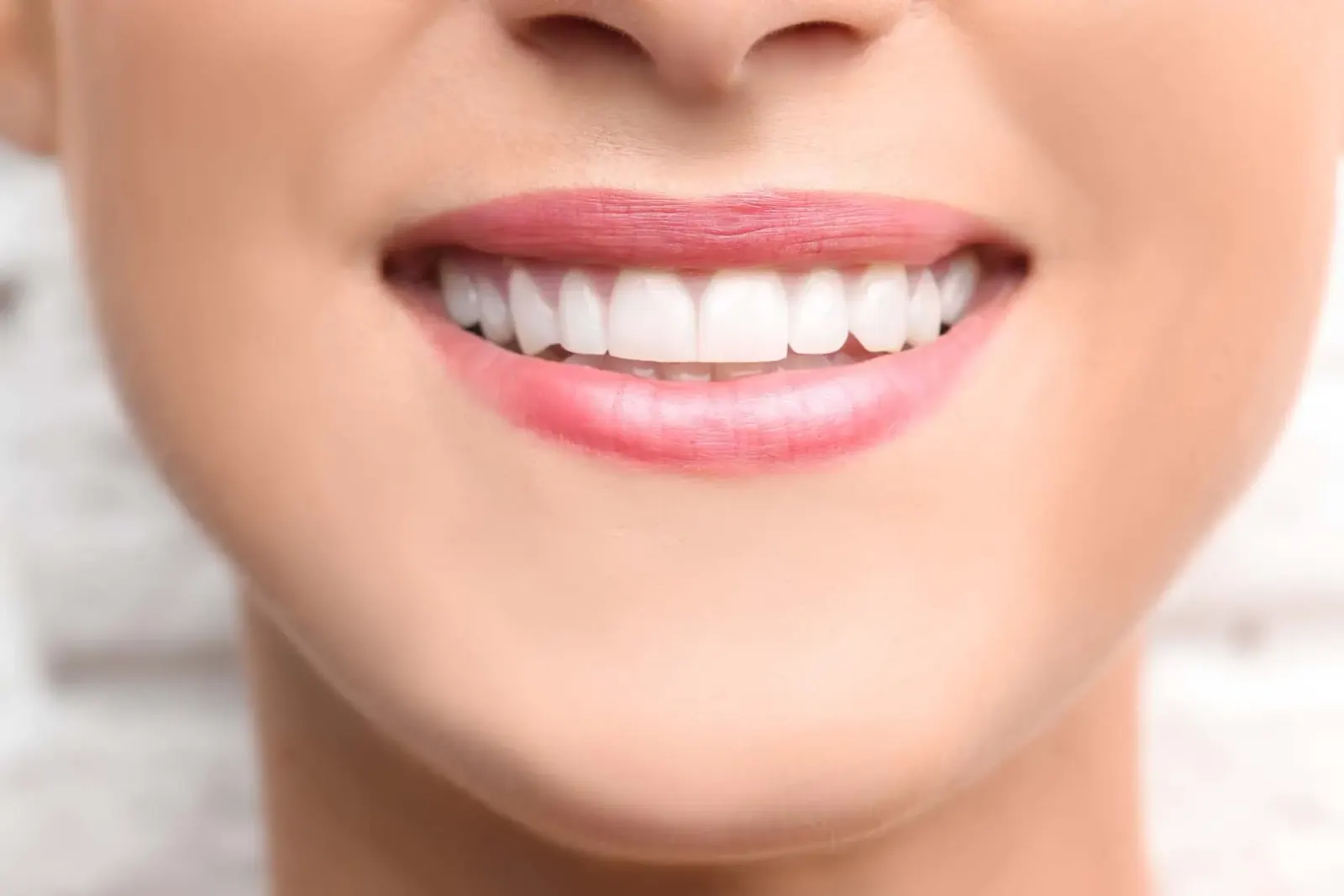 Happy patient smiling