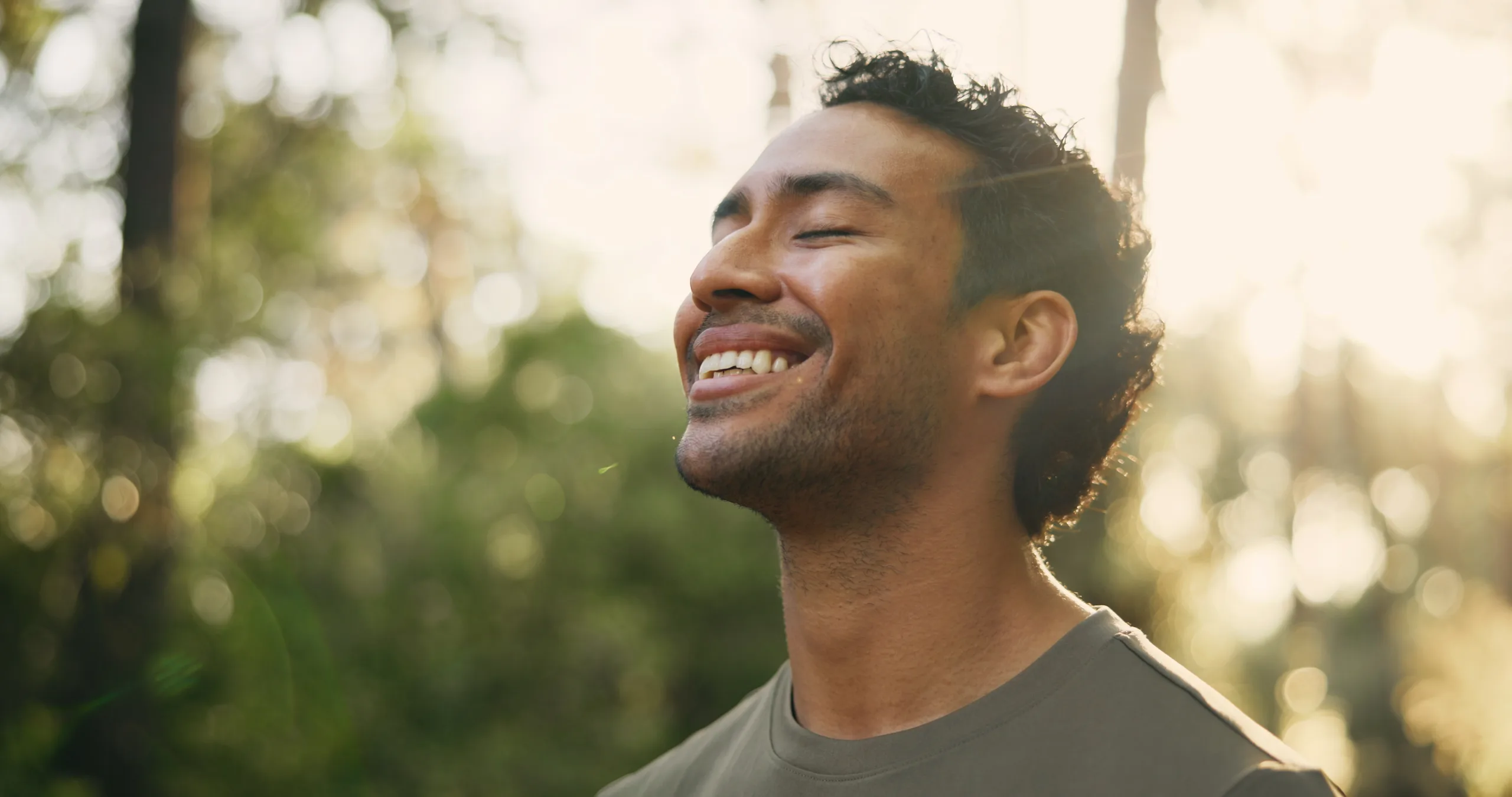 Smiling patient enjoying a healthy, confident smile
